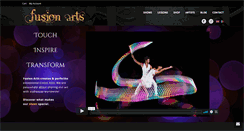 Desktop Screenshot of fusion-arts.com